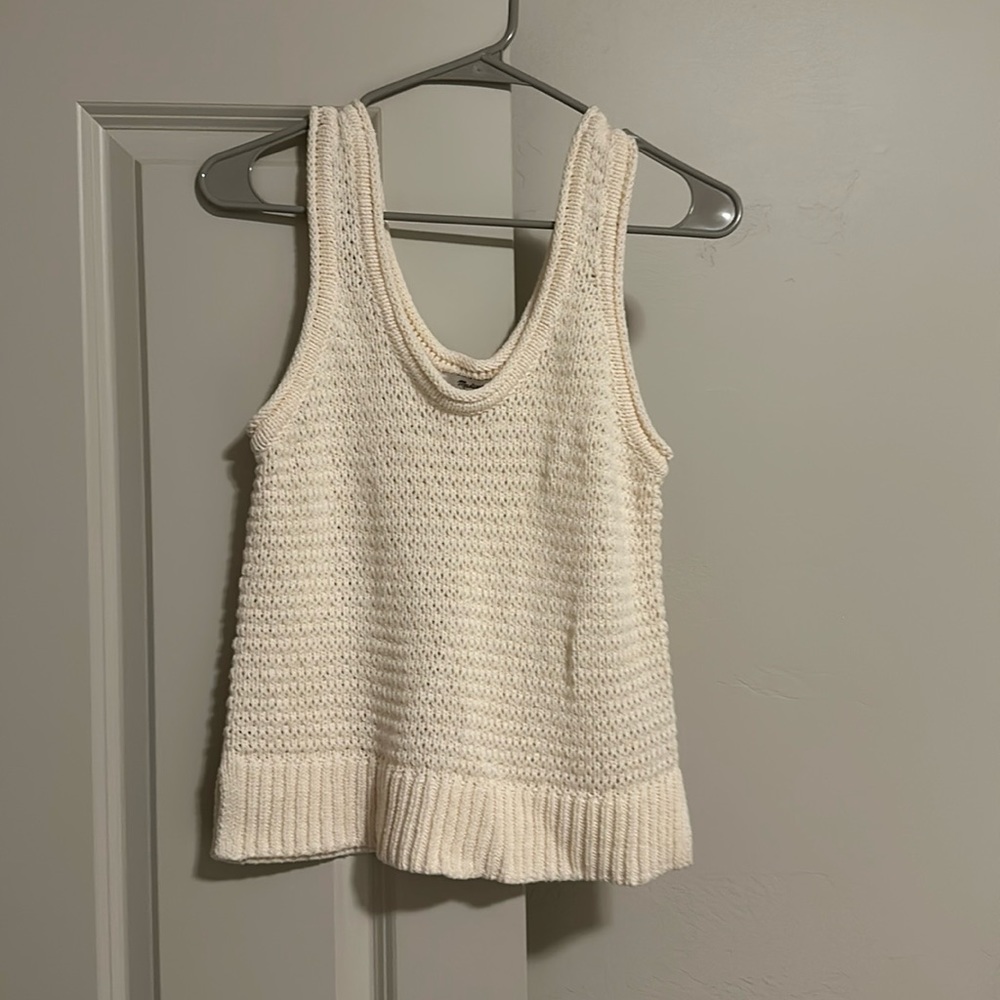 sweater tank top